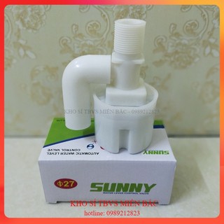 Phao cơ thông minh 21 -27 tự ngắt khi đầy bồn, bể cho nước sạch phi 21 và 27