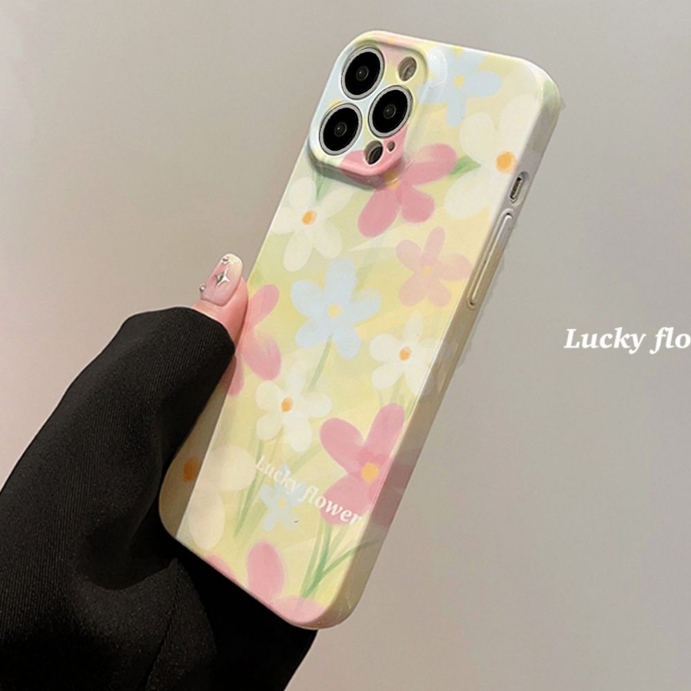 Ốp Điện Thoại TPU Mềm In Hoa Graffiti Thời Trang Cho IPhone 14 13 12 11 Pro Max X XR 8 7 Plus SE