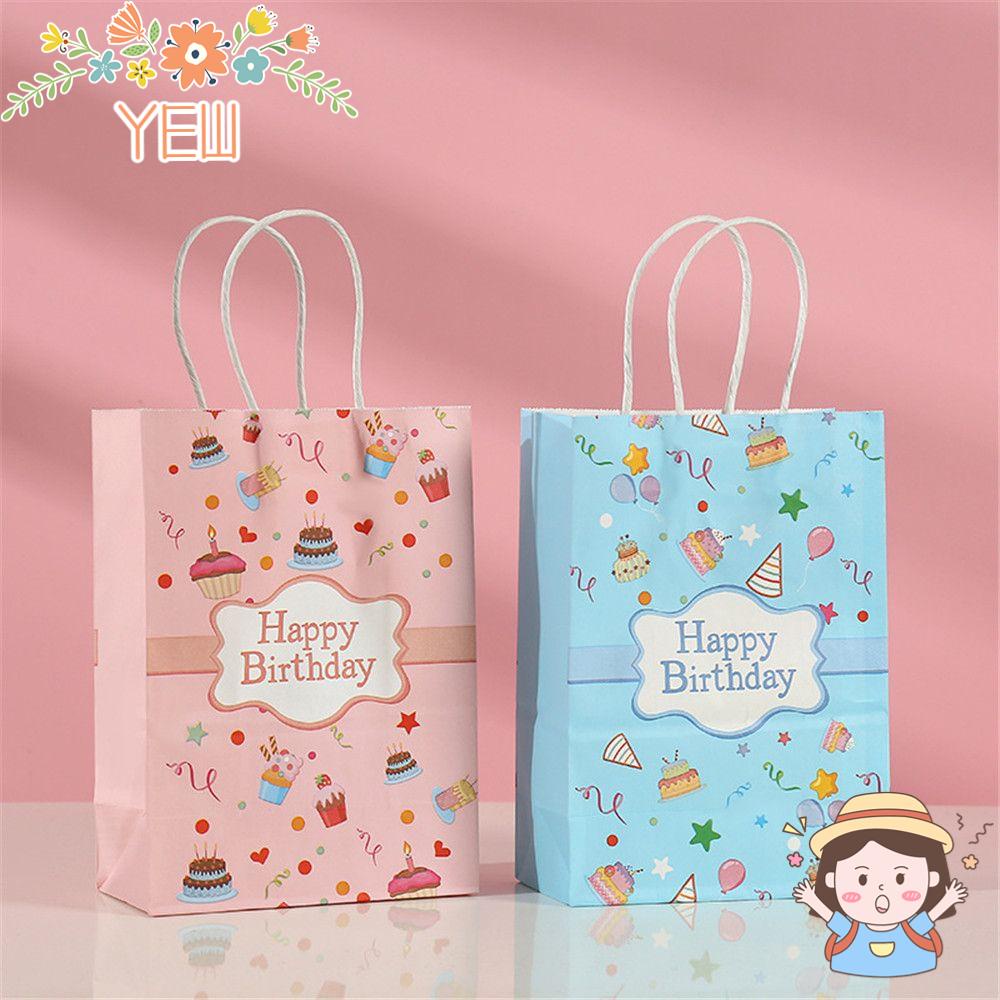 Túi Giấy Đựng Kẹo Hình Khinh Khí Cầu Dễ Thương Cho Bé