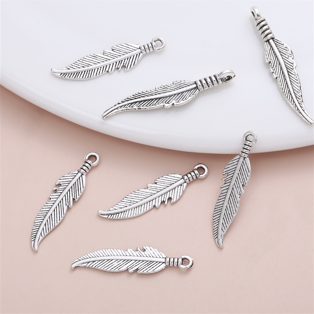 Set 40 Mặt Vòng cổ Hình Chiếc Lá Dễ Thương