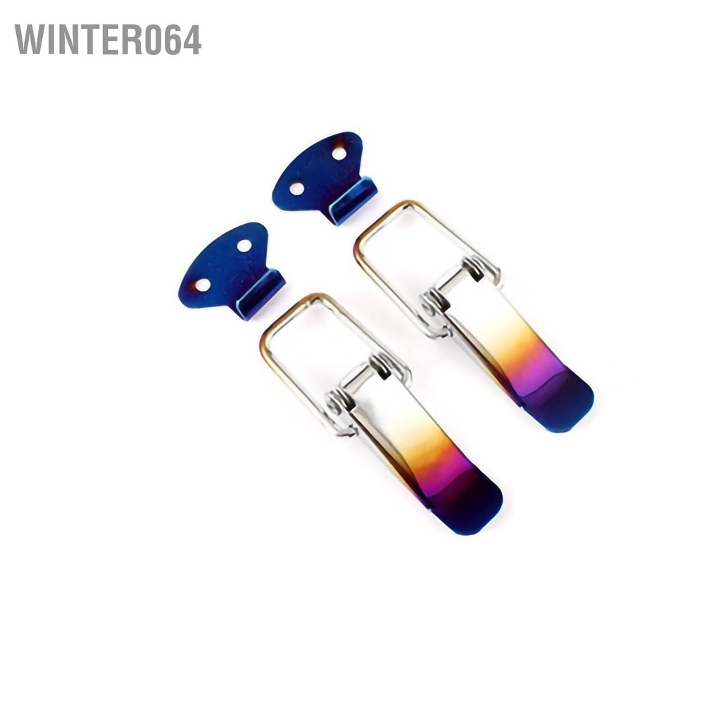 Winter064 Cặp Xe Ốp Lưng Thân Cây Nở Nắp Nhanh Chóng Phát Hành Khóa Móc Kẹp Tự Động Tải Bên Ngoài Phụ Kiện