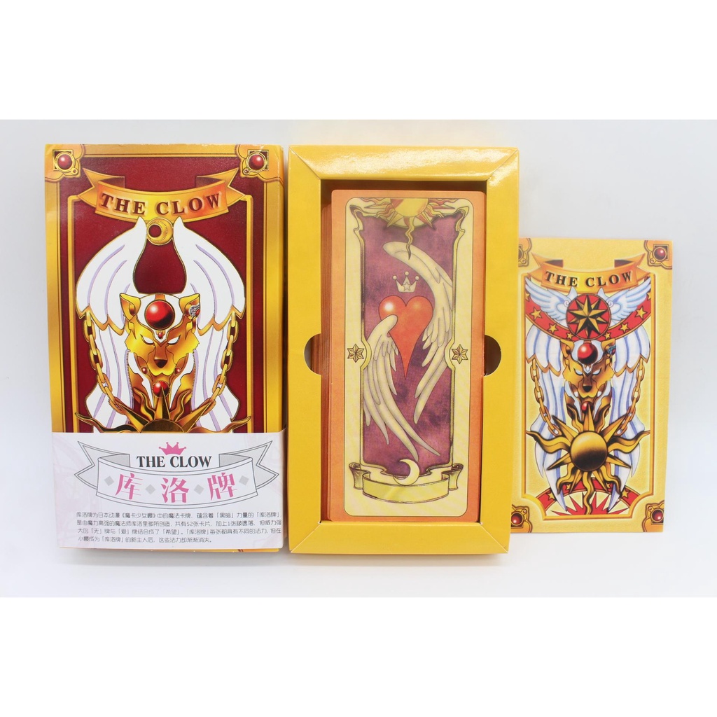 🥝ins Bộ Thẻ Bài Tarot Sakura Ma Thuật Phong Cách Nhật Bản