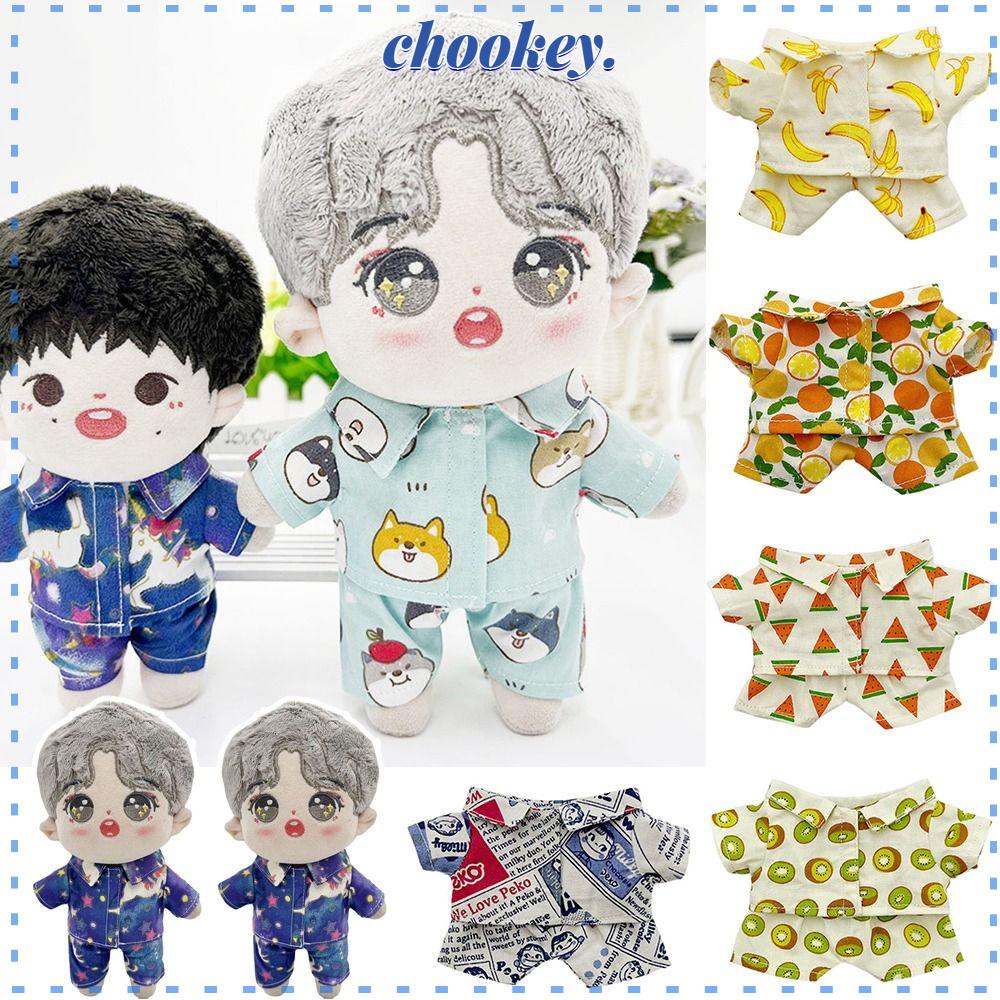 Bộ Quần Áo Cotton Mini 15 / 20cm Cho Búp Bê