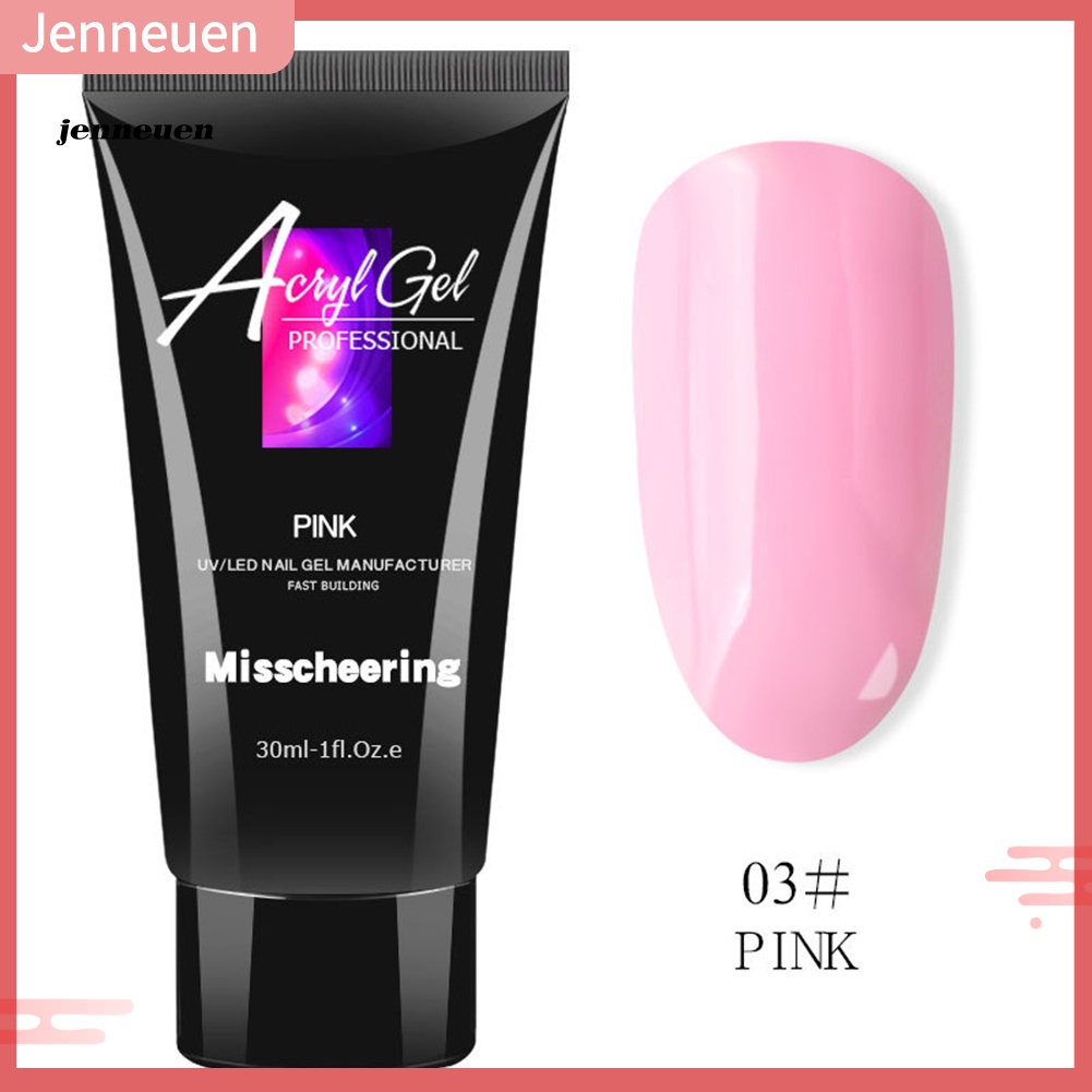 Gel Nối Dài Móng Tay UV Lâu Trôi Chuyên Dụng Cho Salon