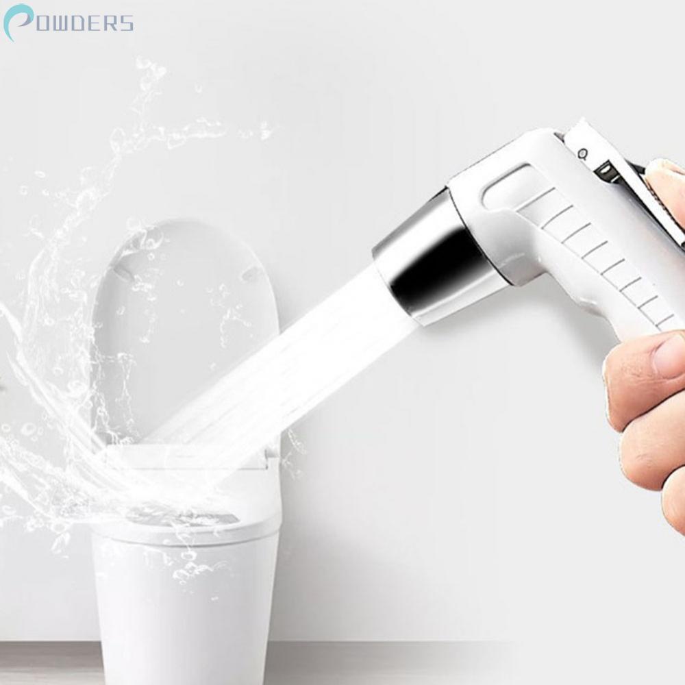 Bộ Vòi Xịt Toilet Cầm Tay Bằng ABS Kèm Ống Tiện Dụng