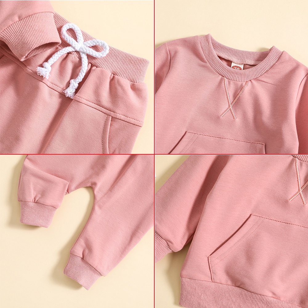 Set Đồ 2 Món Gồm Áo Thun Cổ Thuyền Dài Tay Và Quần Dài Thời Trang Thu Đông Cho Bé Trai