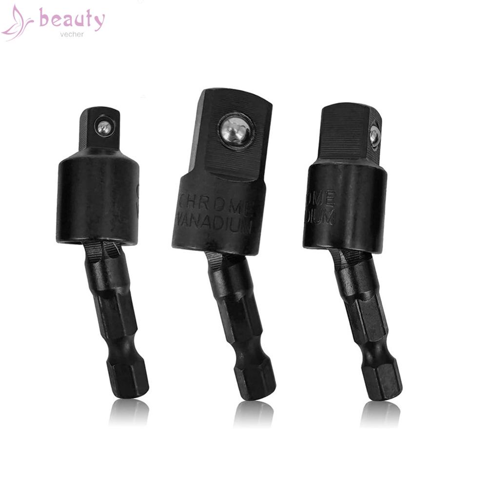 Set 3 Đầu Nối Ống 1 / 2 &quot;1 / 4&quot; 3 / 8 &quot;50mm Chuyên Dụng Chất Lượng Cao