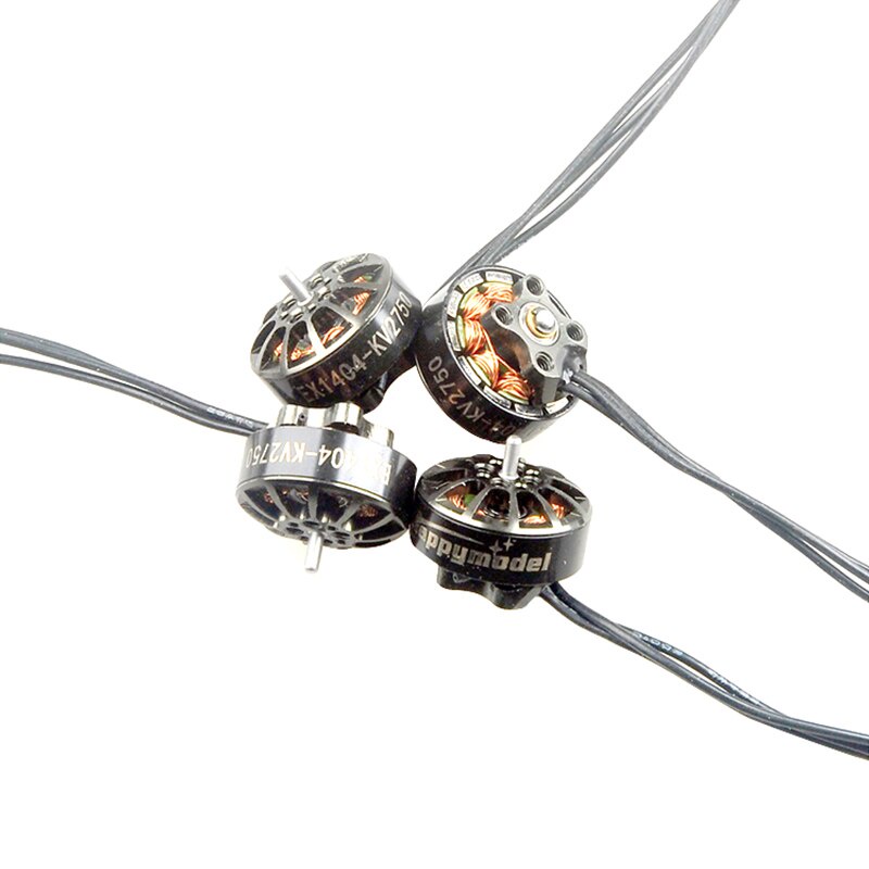 Động Cơ Không Chổi Than Happymodel EX1404 1404 KV4800 KV2750 KV3500 3-4S 1.5mm Cho Máy Bay Điều Khiển 3inch