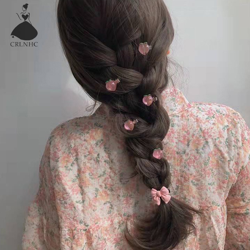 Kẹp Tóc Càng Cua Mini Hình Hoa / Trái Tim Dễ Thương Ngọt Ngào Cho Nữ vn