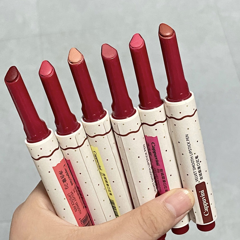 Son Môi Dạng Bút Chống Nước Không Dính Cốc Tiện Dụng