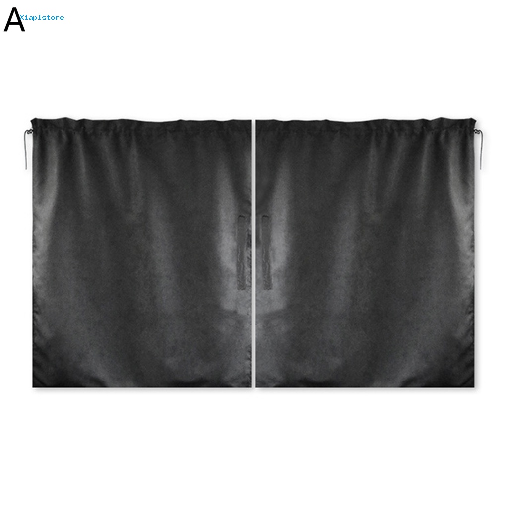 [Xiapistore] Set 2 Rèm Cửa Mềm Mại Chia Ngăn Trước Sau Xe Ô Tô Bảo Vệ Sự Riêng Tư