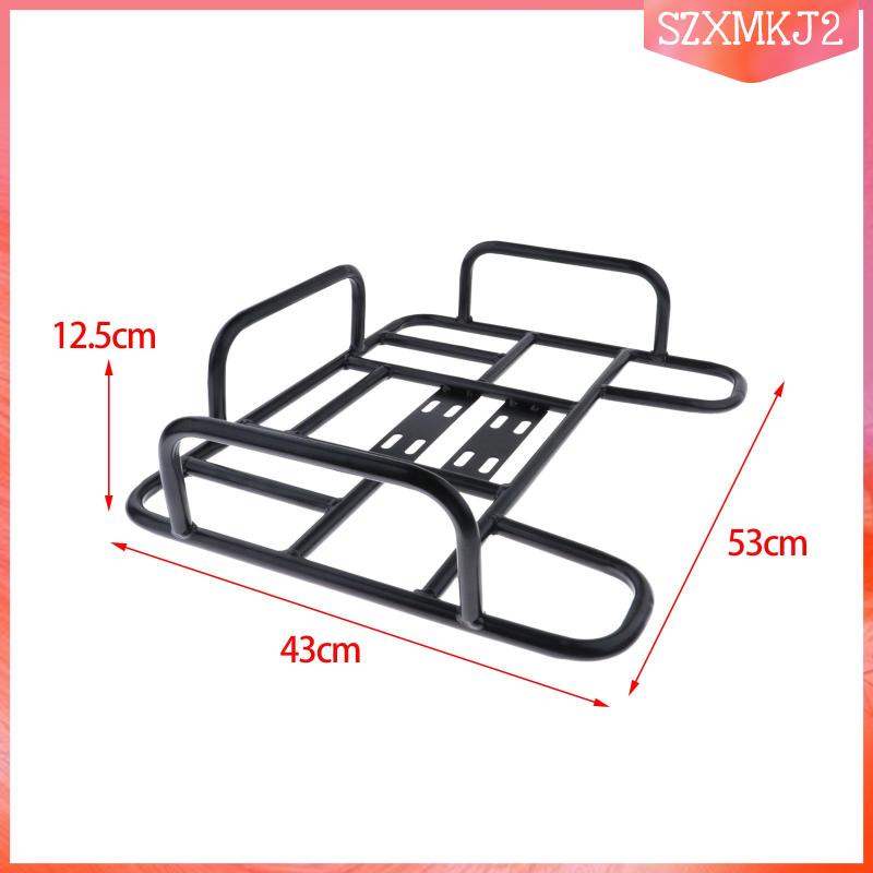 Giỏ Kim Loại Chống Thấm Nước Có Thể Điều Chỉnh Gắn Yên Sau Xe Đạp