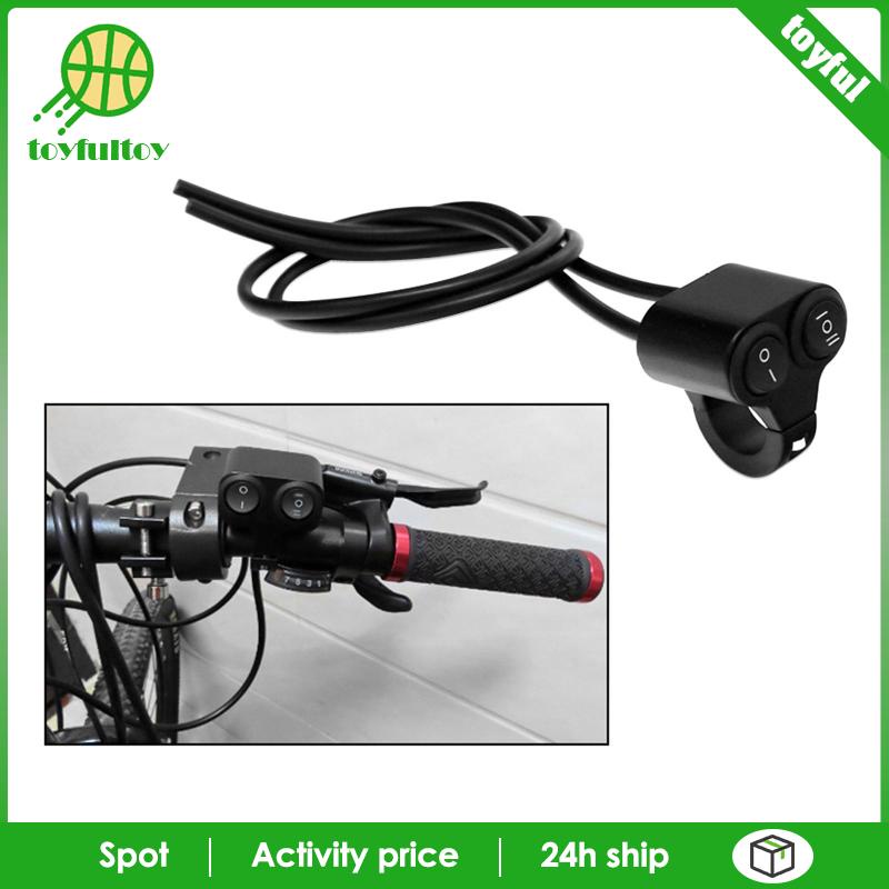 Công Tắc Đèn Pha / Đèn Sương Mù 12V 2 Trong 122mm Gắn Tay Lái Xe Đạp