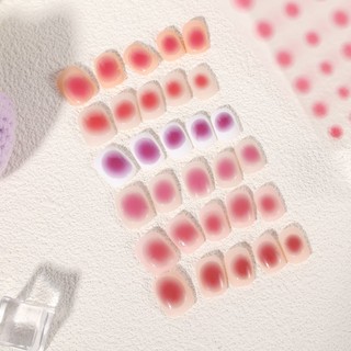 Miếng Dán Trang Trí Móng Tay 3D Màu Sắc Gradient Độc Đáo