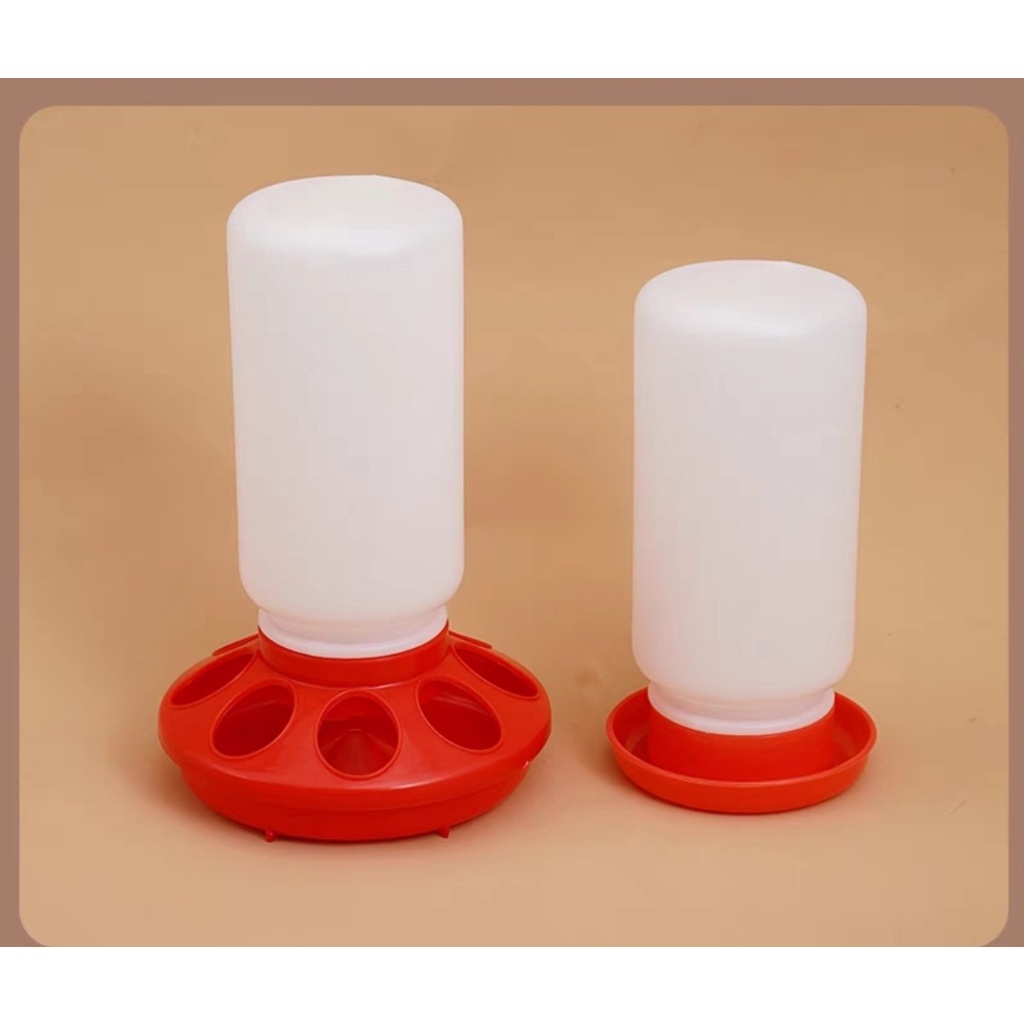 Bình Nước 1 lít Tự Động cho Gà Con Bình Uống Nước Cho Gà Rutin Máng Uống Chống Vẩy Cho Chim Cút Bình Nước cho gà