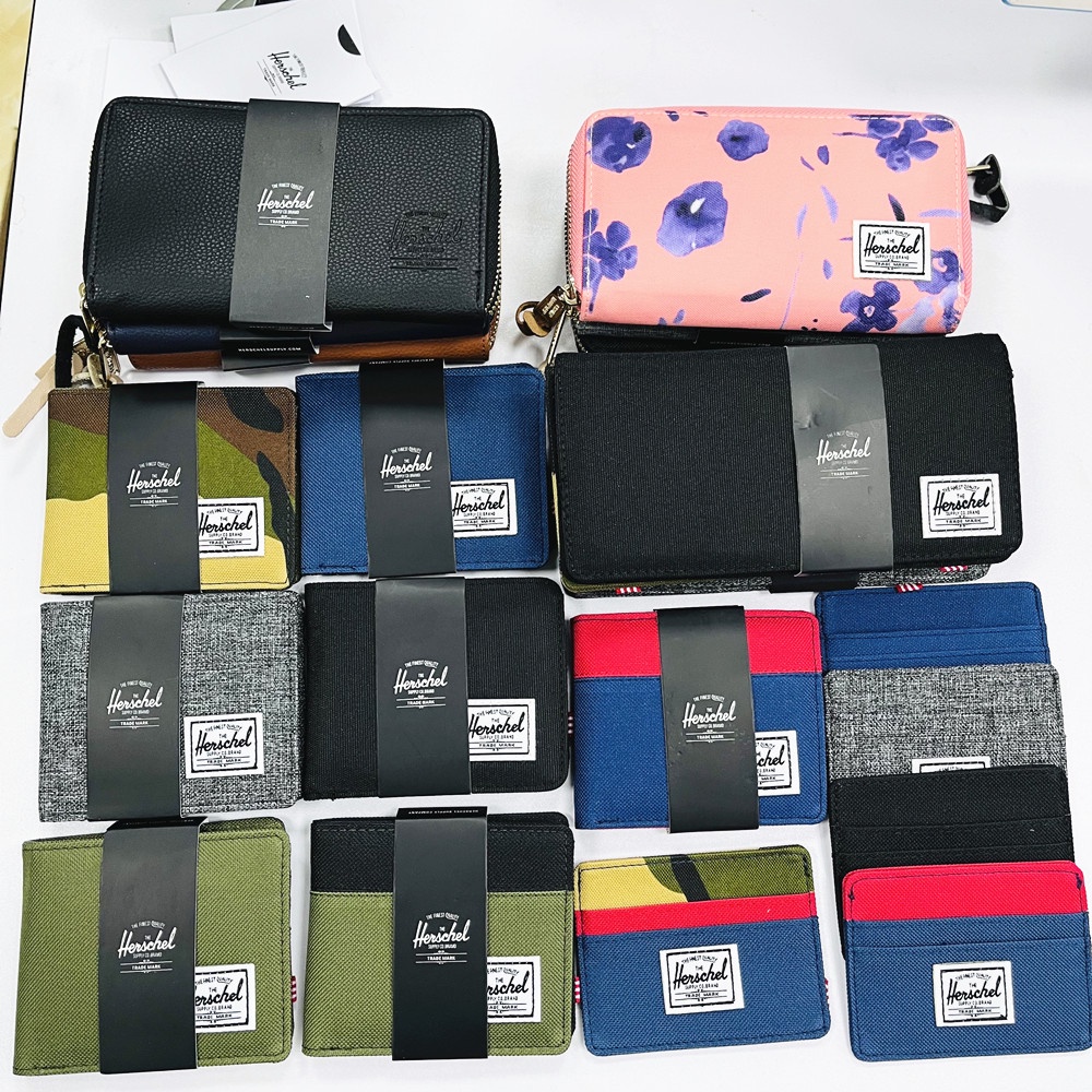 Ví Da PU / Vải Canvas Dáng Ngắn / Dài Chất Lượng Cao Thiết Kế Đơn Giản Thời Trang 2023