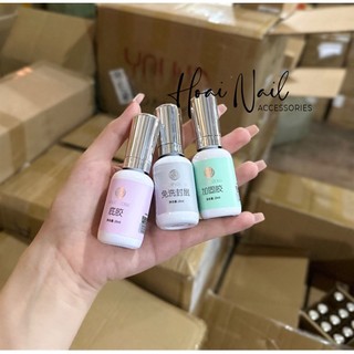  Bộ 3 base top cứng hoa hồng loại to 20ml 