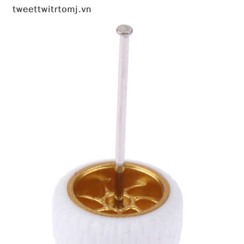 1 Bộ Bánh Xe Cao Su 1: 64 Độc Đáo DIY