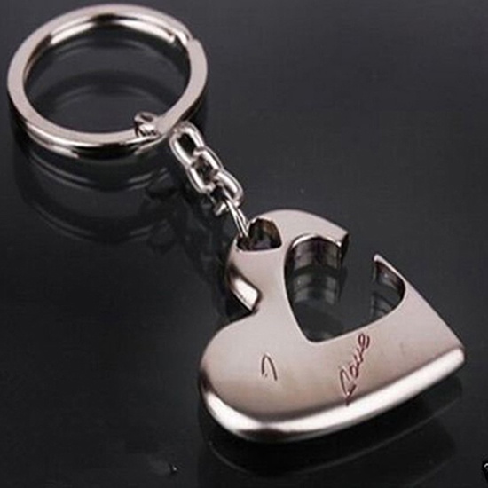 Set 2 Móc Khóa Hình Mũi Tên / Trái Tim / Mũi Tên Thời Trang Cho Cặp Đôi