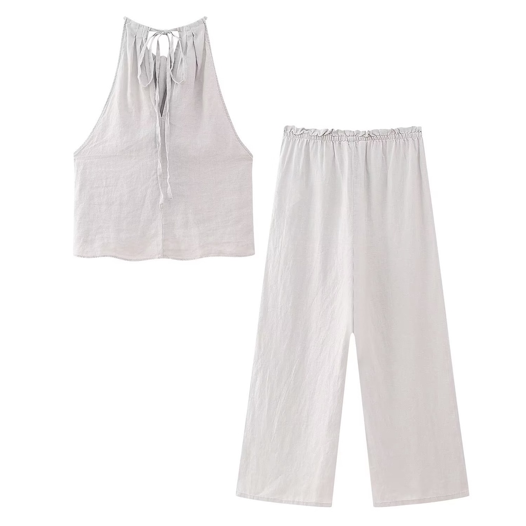 Qunz Bộ Áo Hai Dây + Quần Thời Trang 3829