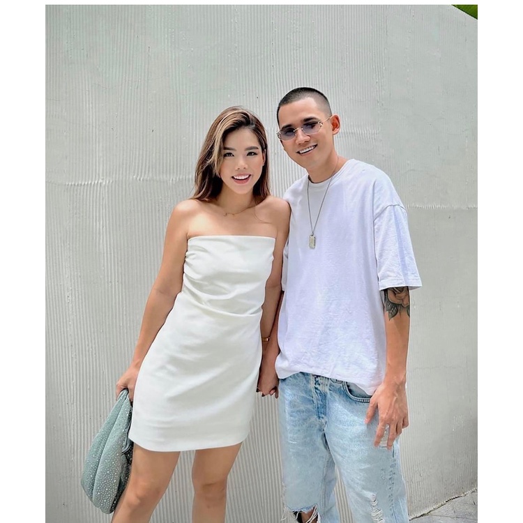 Zara Đầm Ống Suông Xếp Ly Thời Trang Mùa Hè 7905717