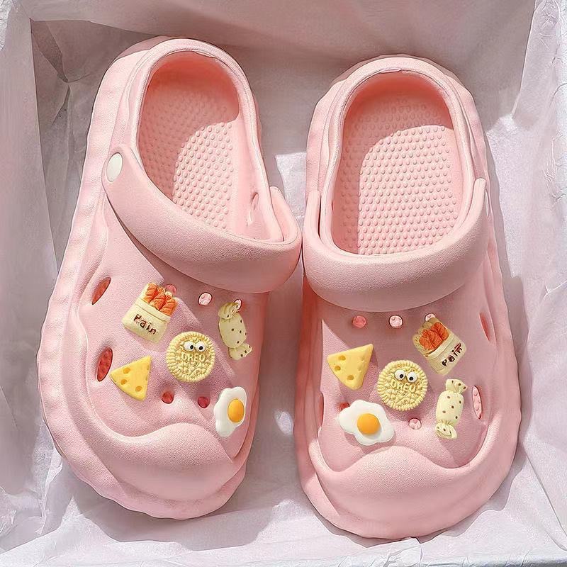 Dép Sandal Đế Dày Thời Trang Mùa Hè 2023 Phong Cách Mới Cho Nữ