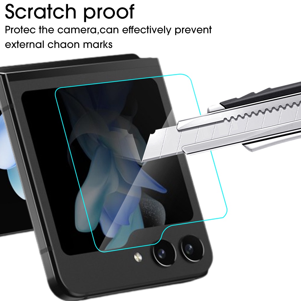 Kính Cường Lực HD Trong Suốt Chống Trầy Bảo Vệ Ống Kính Máy Ảnh Điện Thoại Samsung Galaxy Z Flip 5