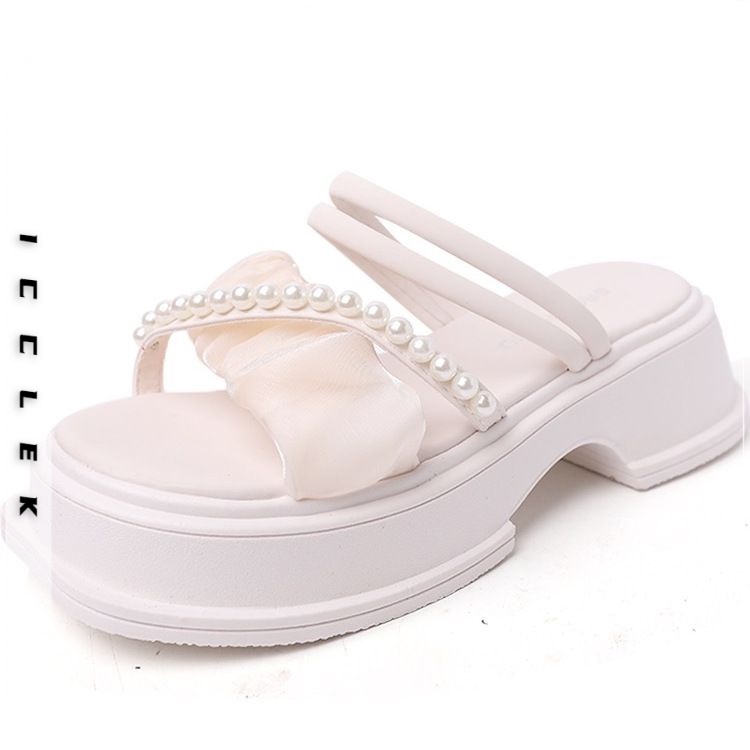 ICCLEK Dép nữđế bánh mì thoải mái thời trang 32zHD072405