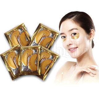 1 cặp mặt nạ mắt collagen pha lê vàng dưỡng ẩm chống lão hóa