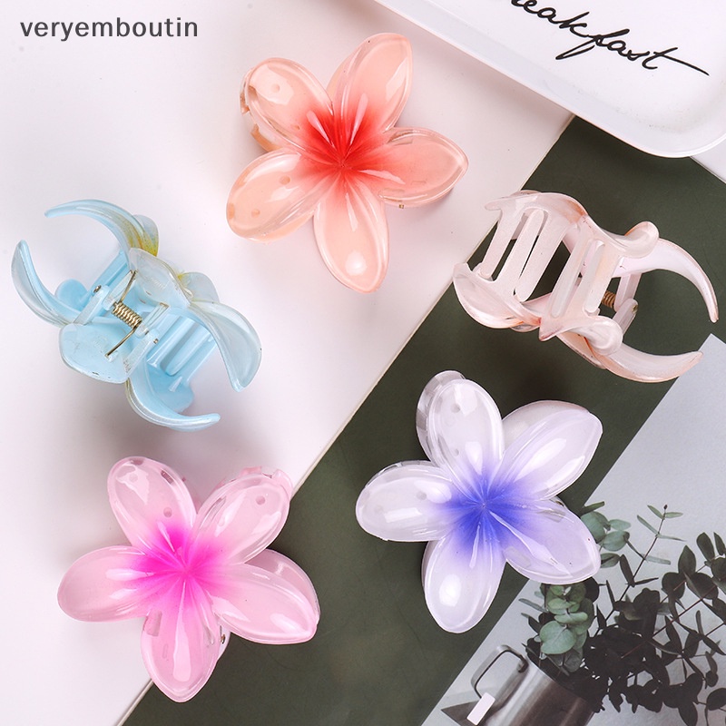 Kẹp Tóc Hoa Frangipani n Dễ Thương Thời Trang Cho Nữ