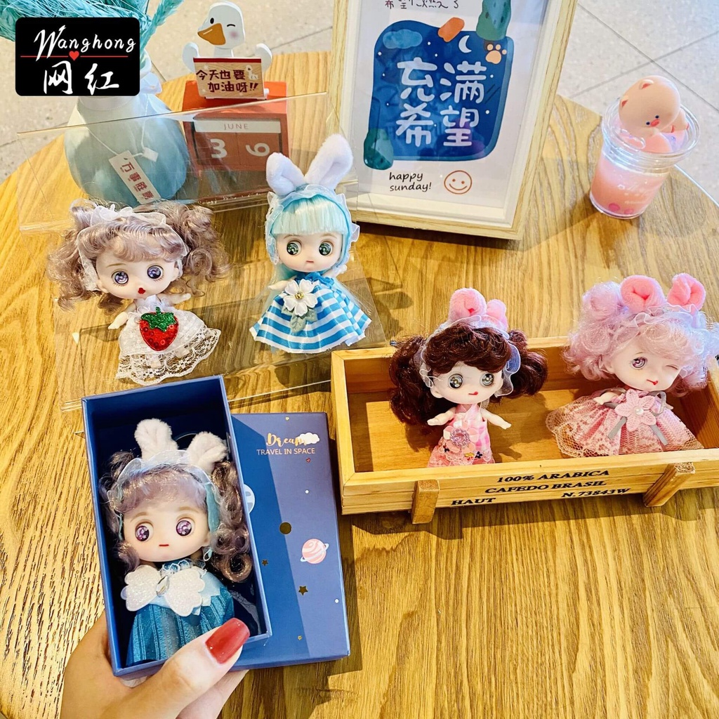 Mới Móc Khóa Hình Búp Bê Barbie Xinh Xắn