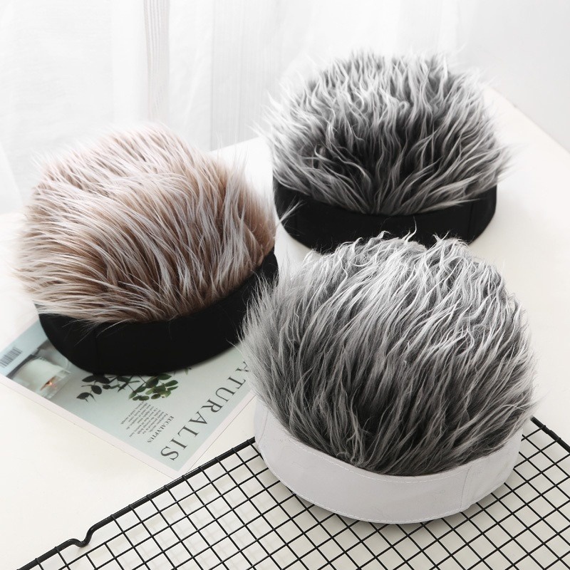 Mũ Beanie Giả Tóc Giả Hóa Trang Halloween Họa Tiết Đầu Lâu Spiky Vui Nhộn Phong Cách Hip Hop Thời Trang Cho Nam Và Nữ