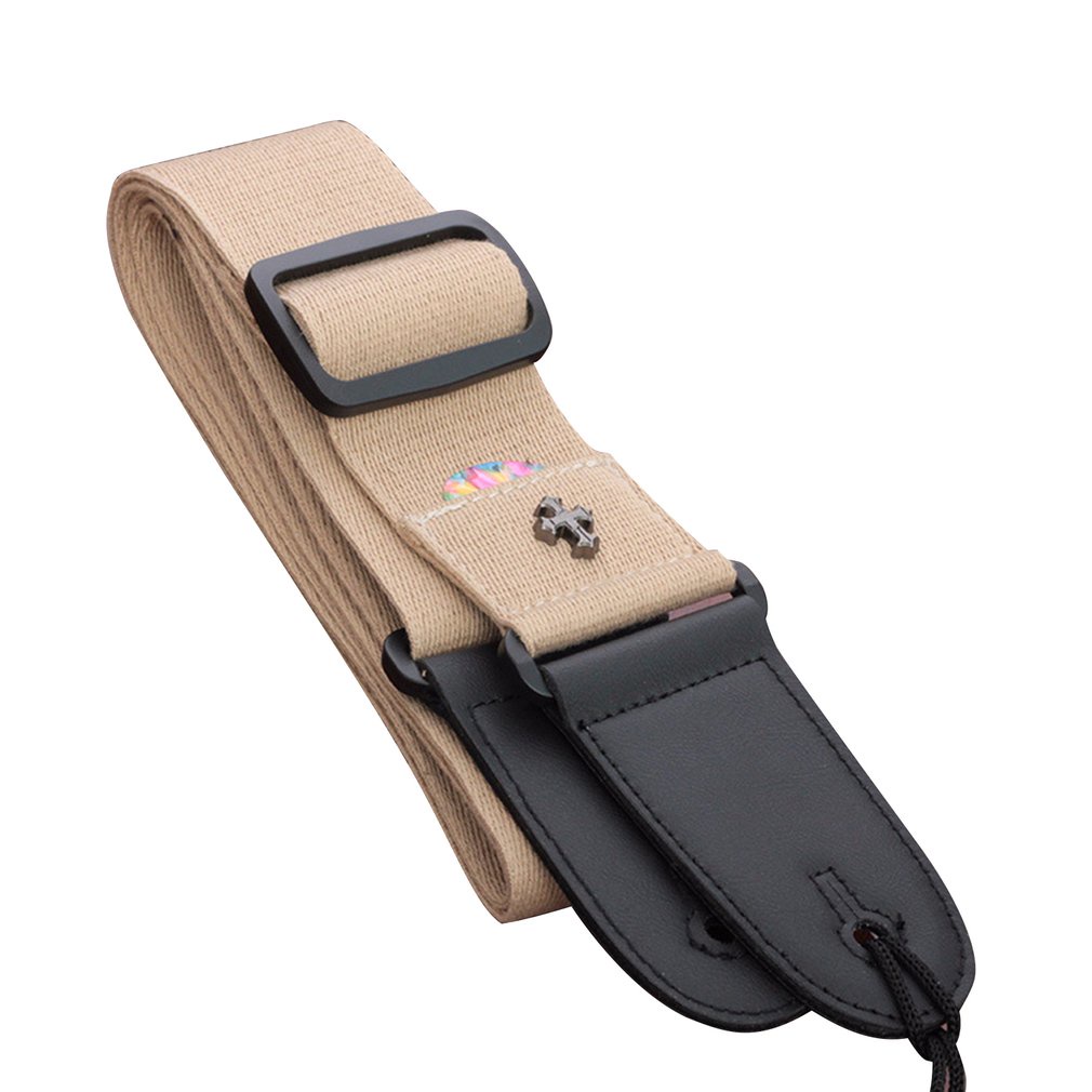 Dây đeo đàn guitar acoustic folk electric guitarra thắt lưng cotton ukulele quai