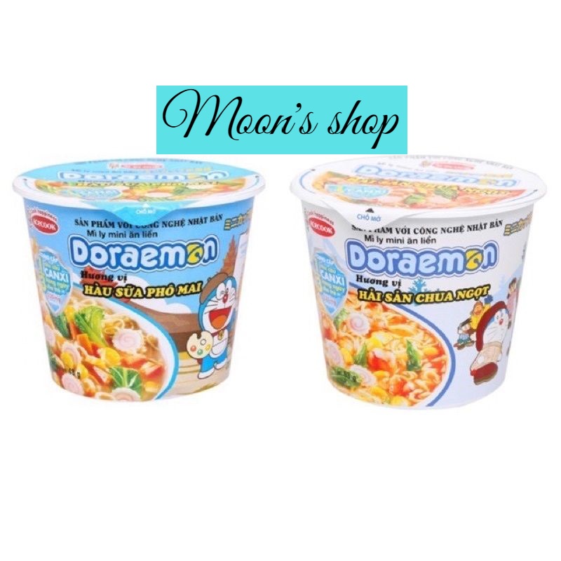 Mì Mini Doremon Hàu sữa phô mai/ Hải sản chua ngọt