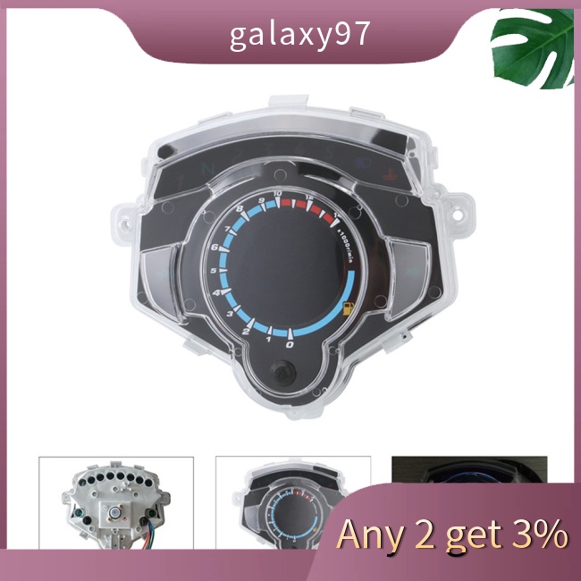Galaxy Đồng Hồ Đo Tốc Độ Màn Hình Lcd 1-6 Mức Độ Cho Xe Máy