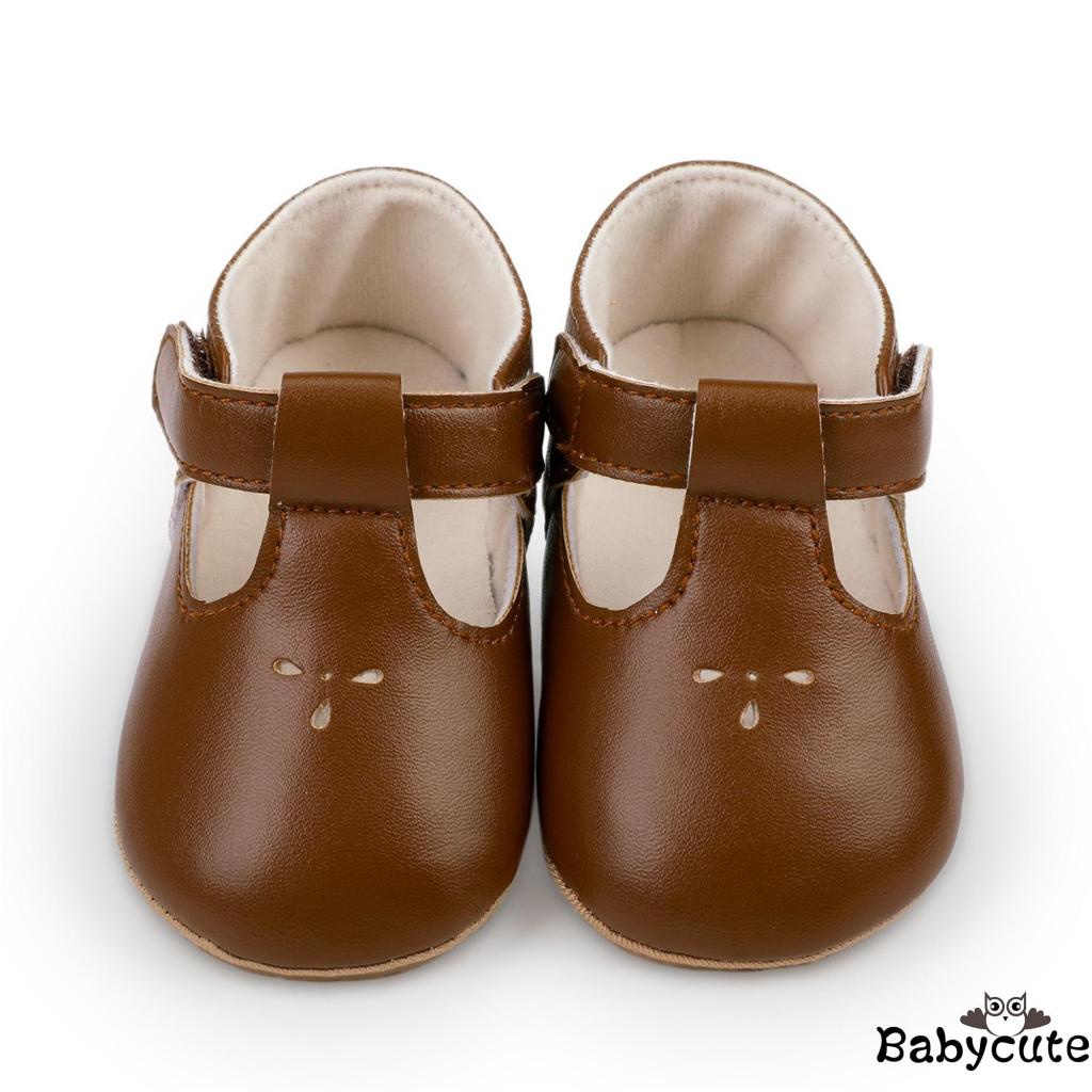 Bb-baby girls premium pu flats infant first walker crib shoes for party festival baby shower