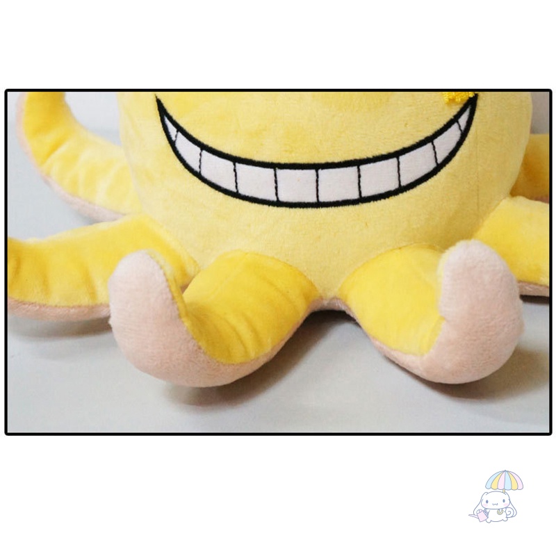 Búp Bê Nhồi Bông Đồ Chơi Mềm Mại Hình Nhân Vật Sát Thủ Korosensei Trong Lớp Học Ám Sát