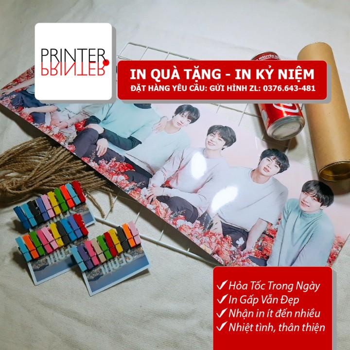 Set 2 Slogan  giấy A3 15x40cm 2 mặt - In theo yêu cầu