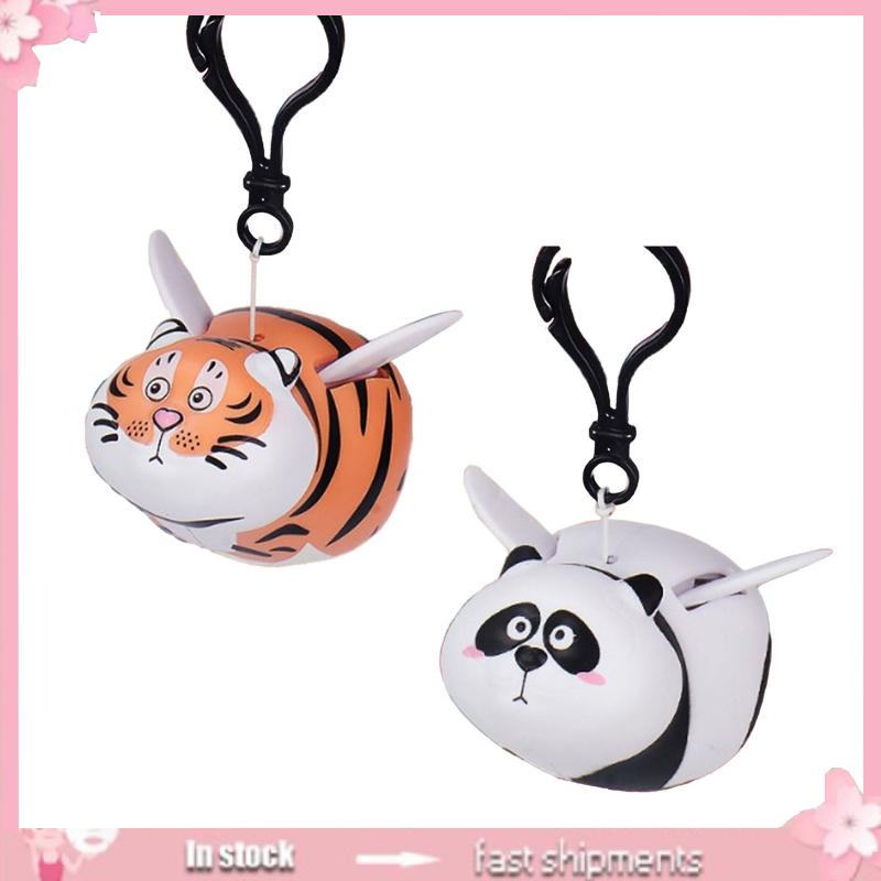 Yoi Fat Tiger Panda Móc Chìa Khóa Trang Trí Ba Lô Xe Hơi Cho Nam Và Nữ