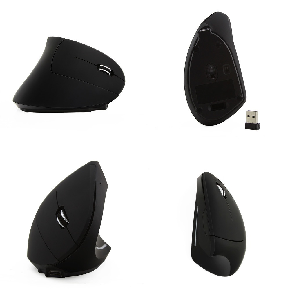 Chuột Không Dây Chơi Game 2.4G DPI 800-1200 - 1600 Có Thể Sạc Lại