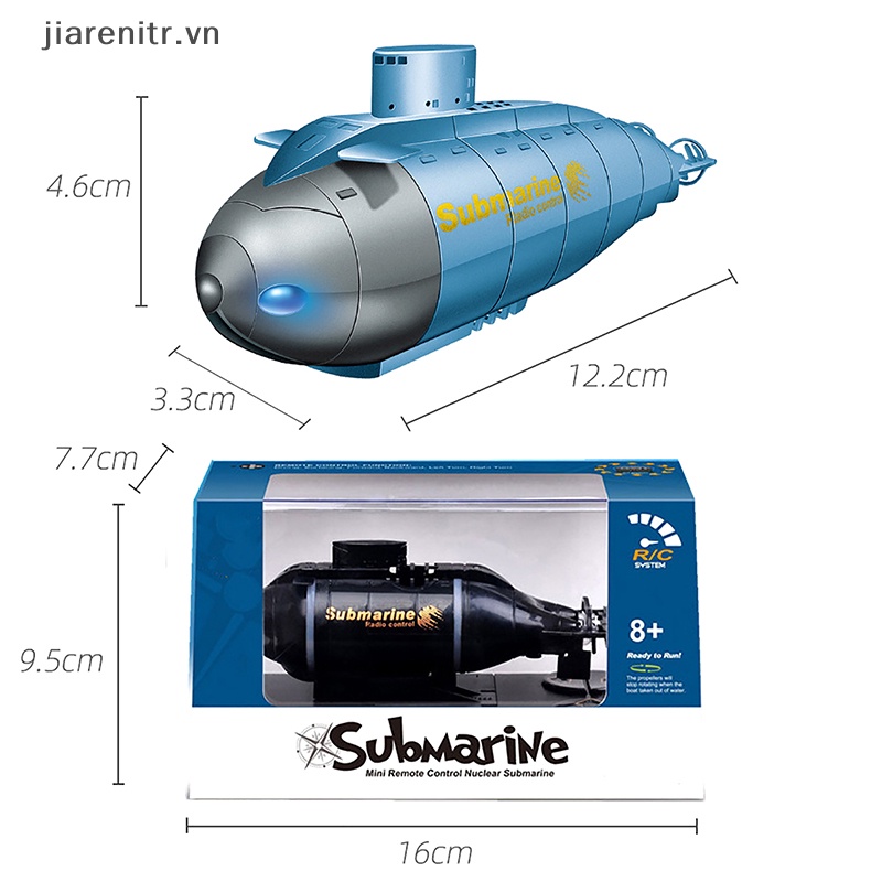 Tàu Ngầm Đồ Chơi Điều Khiển Từ Xa RC 2.4G 6CH