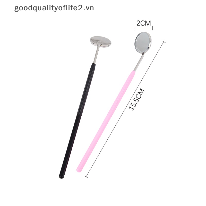 Gương Chăm Sóc Răng Miệng Bằng Thép Không Gỉ 15.5CM