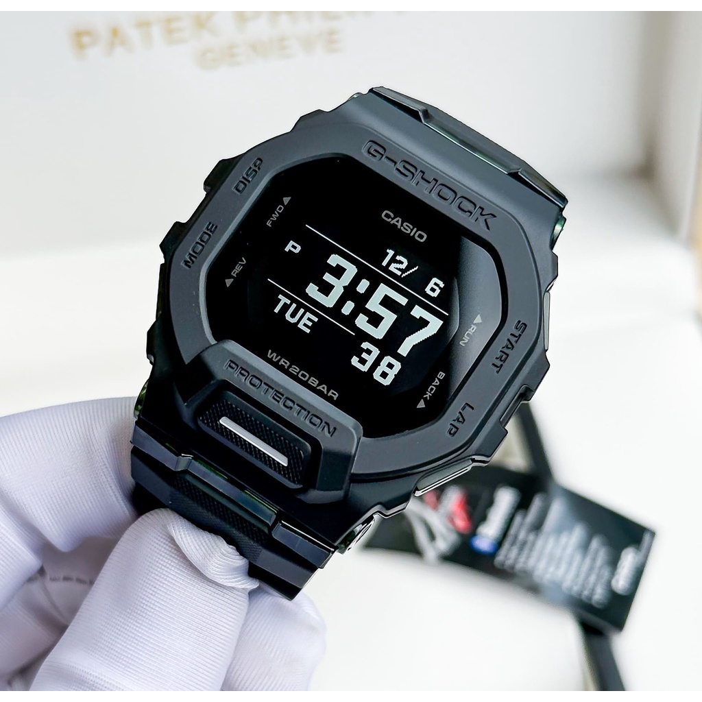 Đồng Hồ Nam Casio G-Shock GBD-200UU-1A Màu Đen Kính Khoáng Size 46mm Chống Nước Bảo Hành 1 Năm