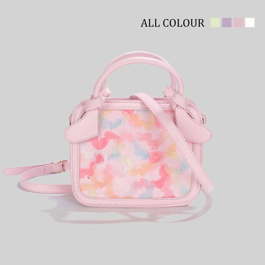 PUMB  túi vải đeo chéo bao tử  nhỏ vải đeo chéo túi đeo chéo đi học  fashion Stylish Thời trang Trendy L91TFA7 37Z230911