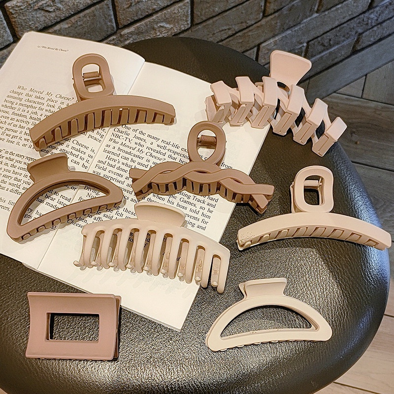 Kẹp tóc phong cách Hàn Quốc màu vintage