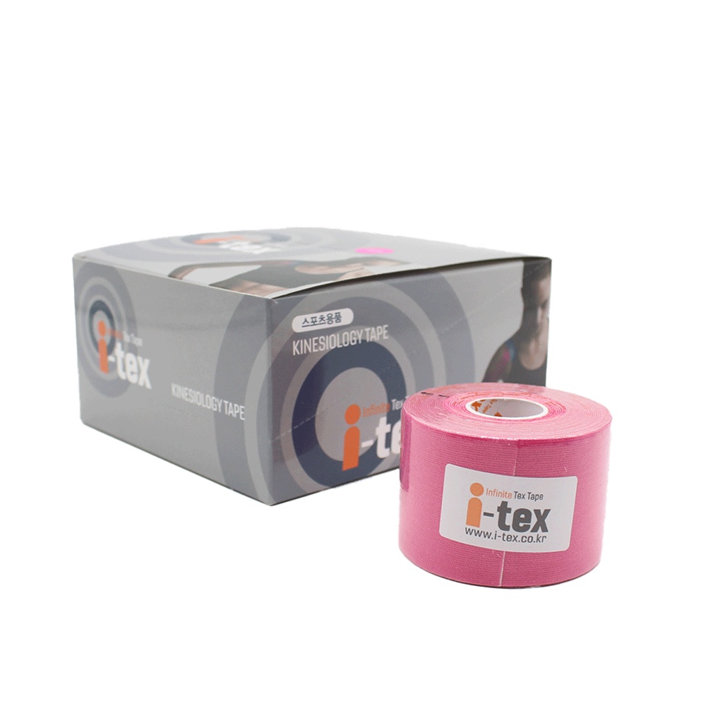 Kinesiology tape - 5cm x 5m - Pink - 1Roll