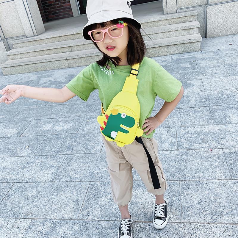 Túi Đeo Chéo Ngực Hình Khủng Long Nhỏ Dễ Thương Thời Trang Mùa Xuân 2021