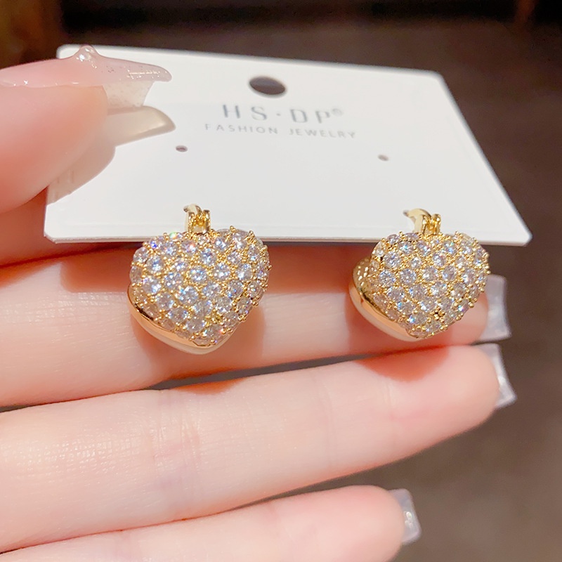 Bông Tai Hai Mặt Đính Ngọc Trai Thanh Lịch Thời Trang