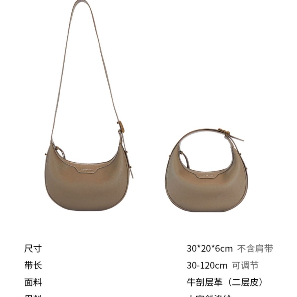 AMAZING SONG Túi yên ngựa túi xách nữ đeo chéo Thời trang thiết kế túi dưới nách Túi xách lớn bò xiên