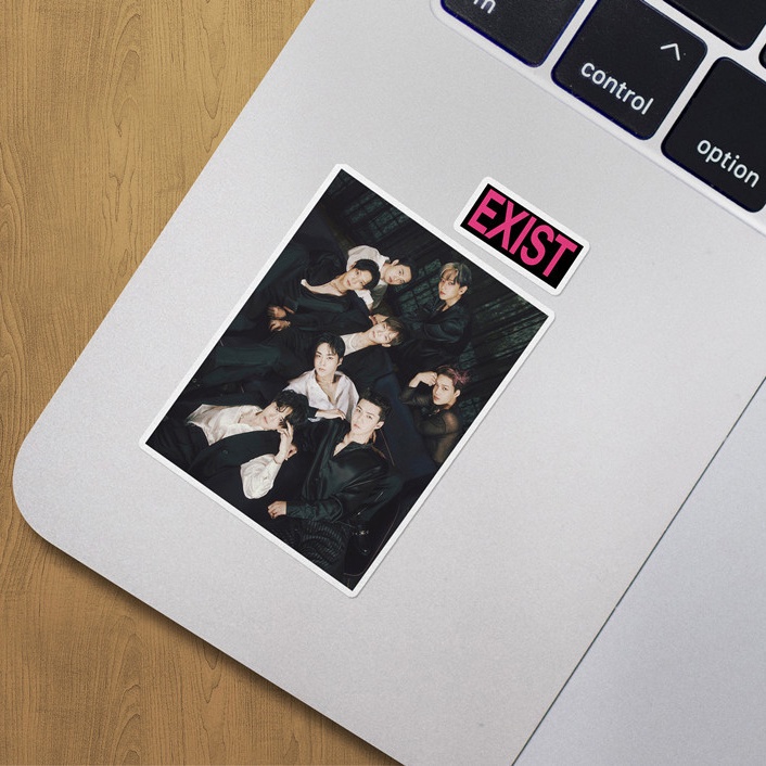 100 cái / bộ exo sticker exist kpop photo sticker diy diary hành lý dán